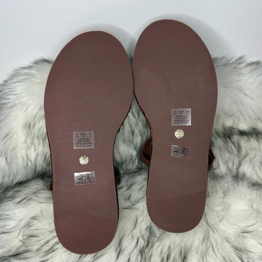 Kelsi Dagger NIB Mend Platform Sandal in Peanut - Picture 9 of 11
